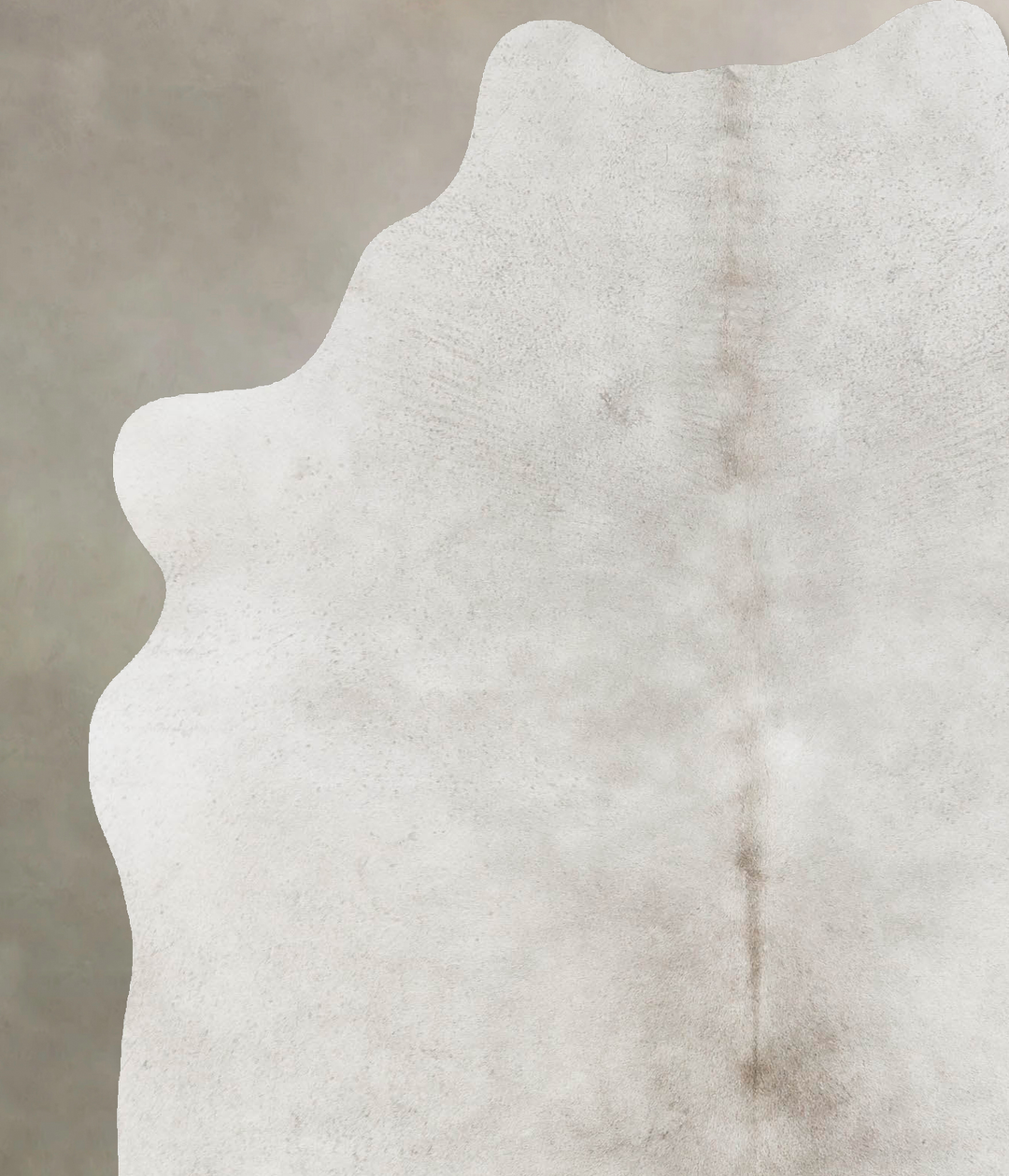 Medium Grey Large Brazilian Cowhide Rug 6'10"H x 5'3"W #B17605 by Huds