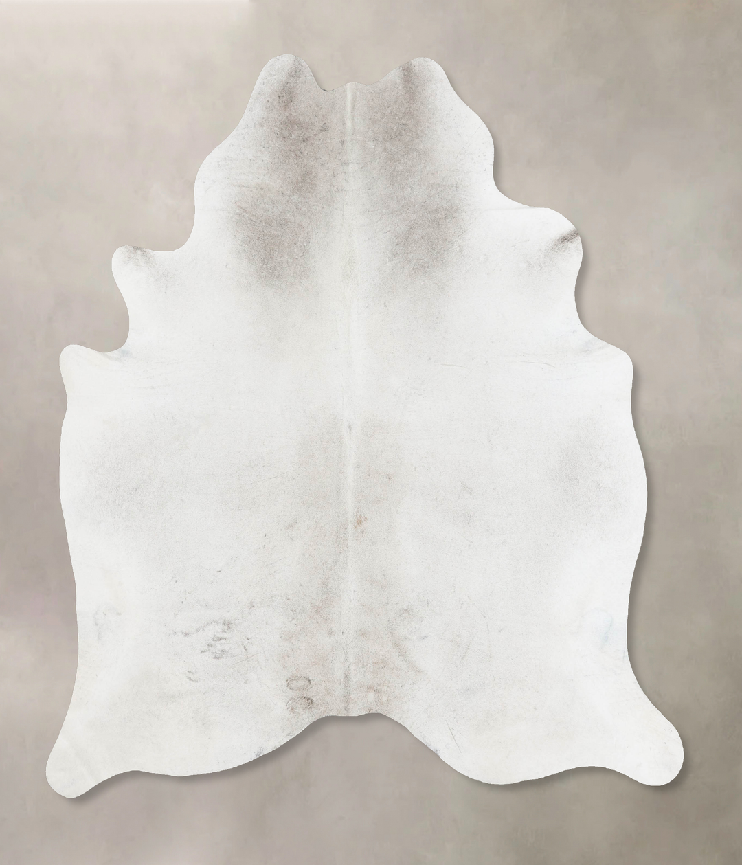 Medium Grey X-Large Brazilian Cowhide Rug 7'6"H x 6'2"W #B17617 by Hud