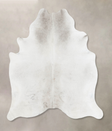 Medium Grey X-Large Brazilian Cowhide Rug 7'6"H x 6'2"W #B17617 by Hudson Hides