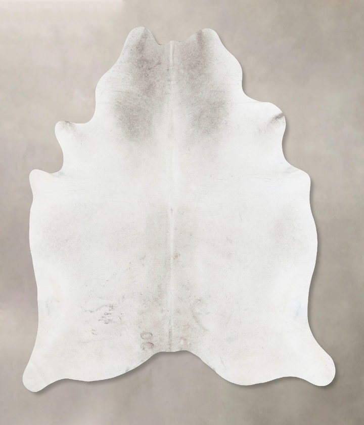 Medium Grey X-Large Brazilian Cowhide Rug 7'6"H x 6'2"W #B17617 by Hudson Hides