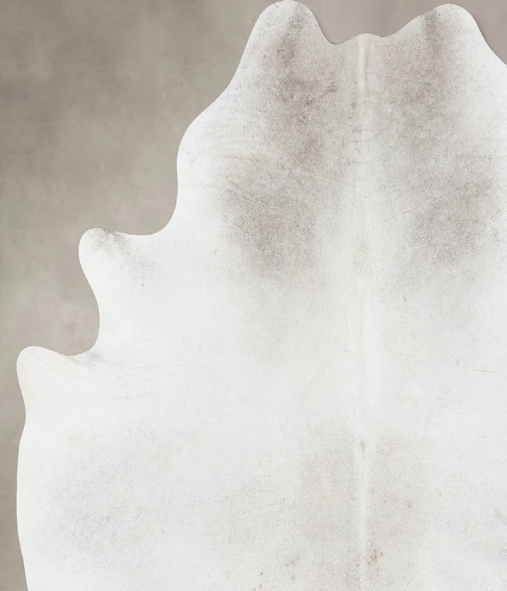 Medium Grey X-Large Brazilian Cowhide Rug 7'6"H x 6'2"W #B17617 by Hudson Hides