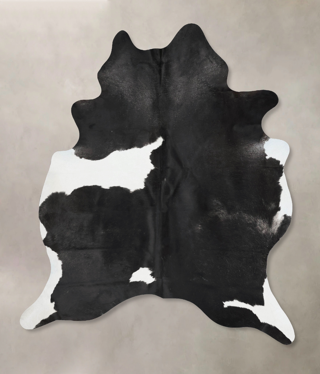 Black and White XX-Large Brazilian Cowhide Rug 8'3"H x 6'6"W #B17618 b