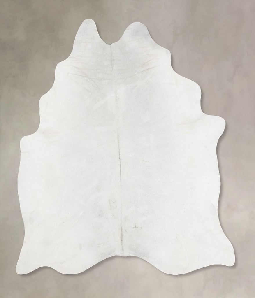 Light Grey XX-Large Brazilian Cowhide Rug 8'5"H x 7'2"W #B17626 by Hudson Hides