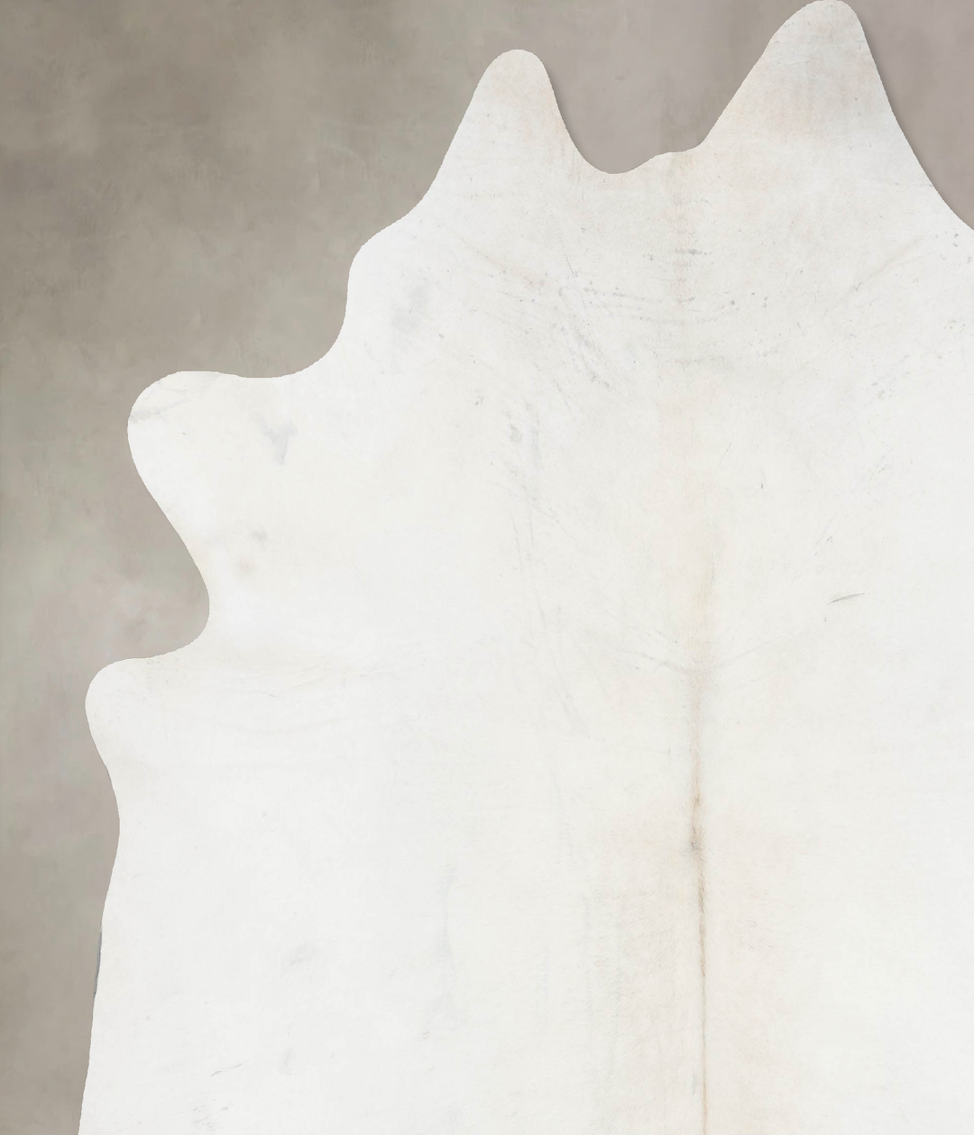 Light Grey XX-Large Brazilian Cowhide Rug 8'2"H x 7'5"W #B17627 by Hud