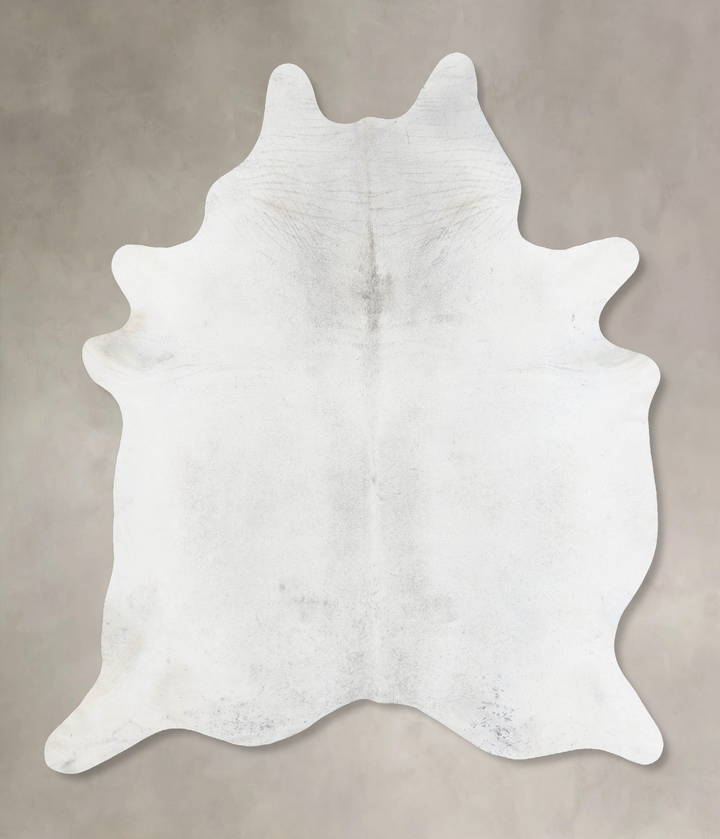 Light Grey XX-Large Brazilian Cowhide Rug 8'8"H x 7'1"W #B17635 by Hudson Hides