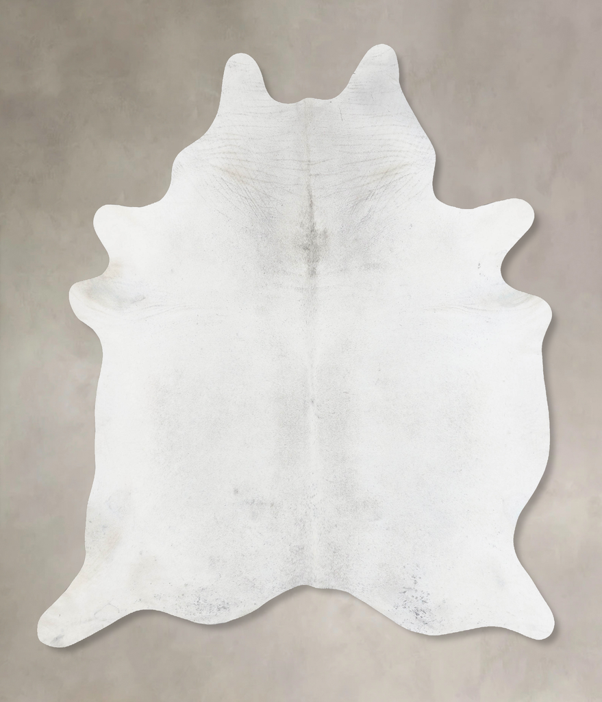 Light Grey XX-Large Brazilian Cowhide Rug 8'8"H x 7'1"W #B17635 by Hudson Hides