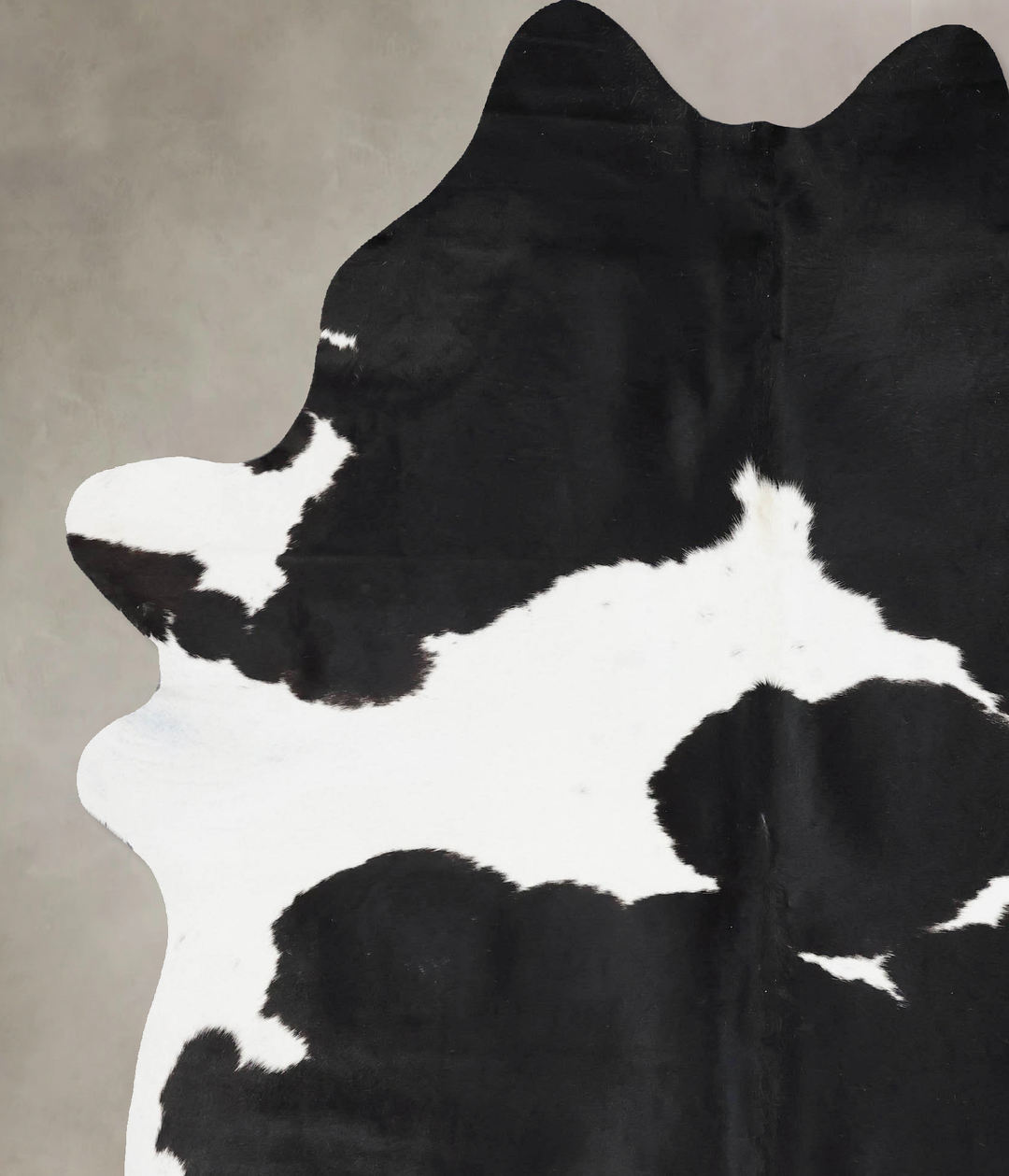 Black and White XX-Large Brazilian Cowhide Rug 8'9"H x 6'6"W #B17641 b