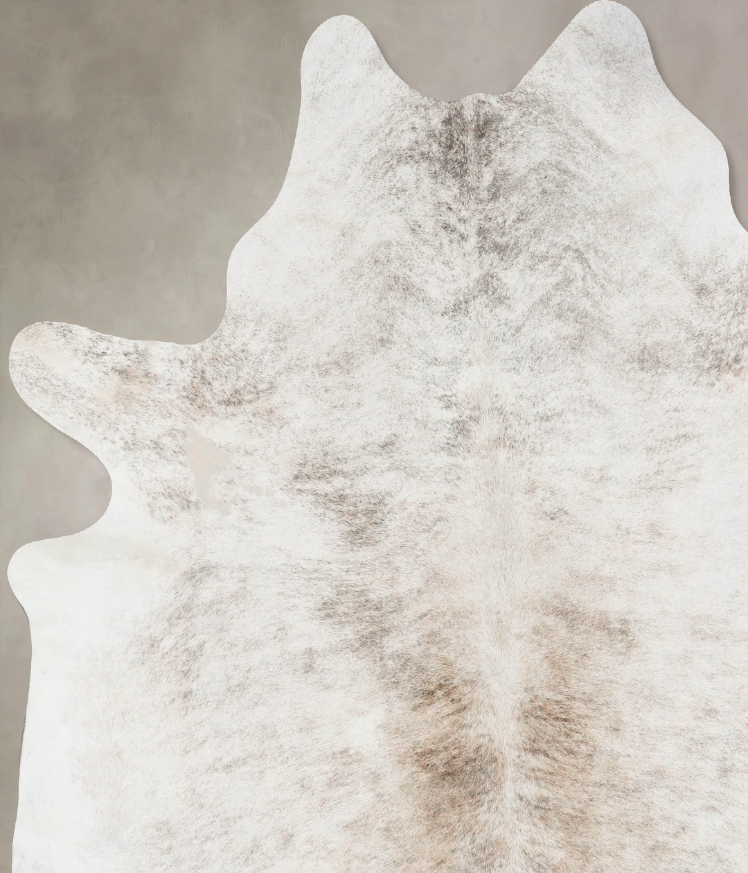 Grey Brindle XX-Large Brazilian Cowhide Rug 7'11"H x 7'0"W #B17646 by 