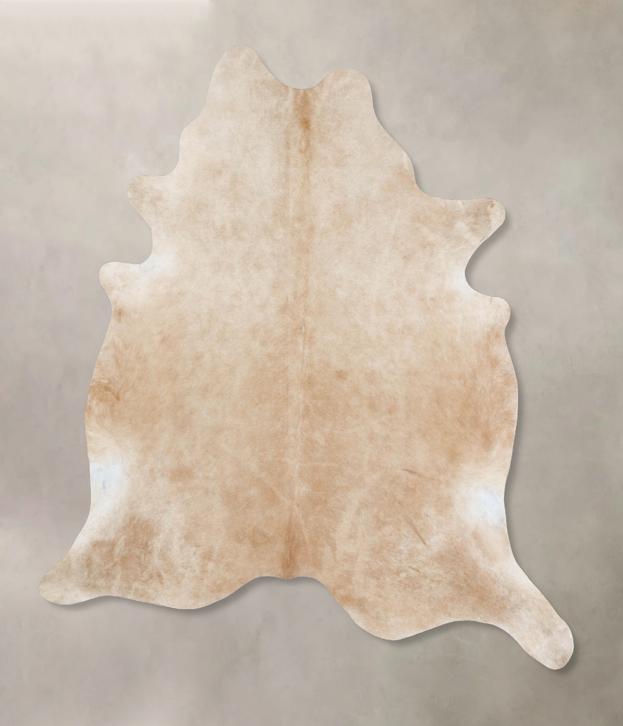 Palomino XX-Large Brazilian Cowhide Rug 8'3"H x 6'11"W #B17650 by Hudson Hides