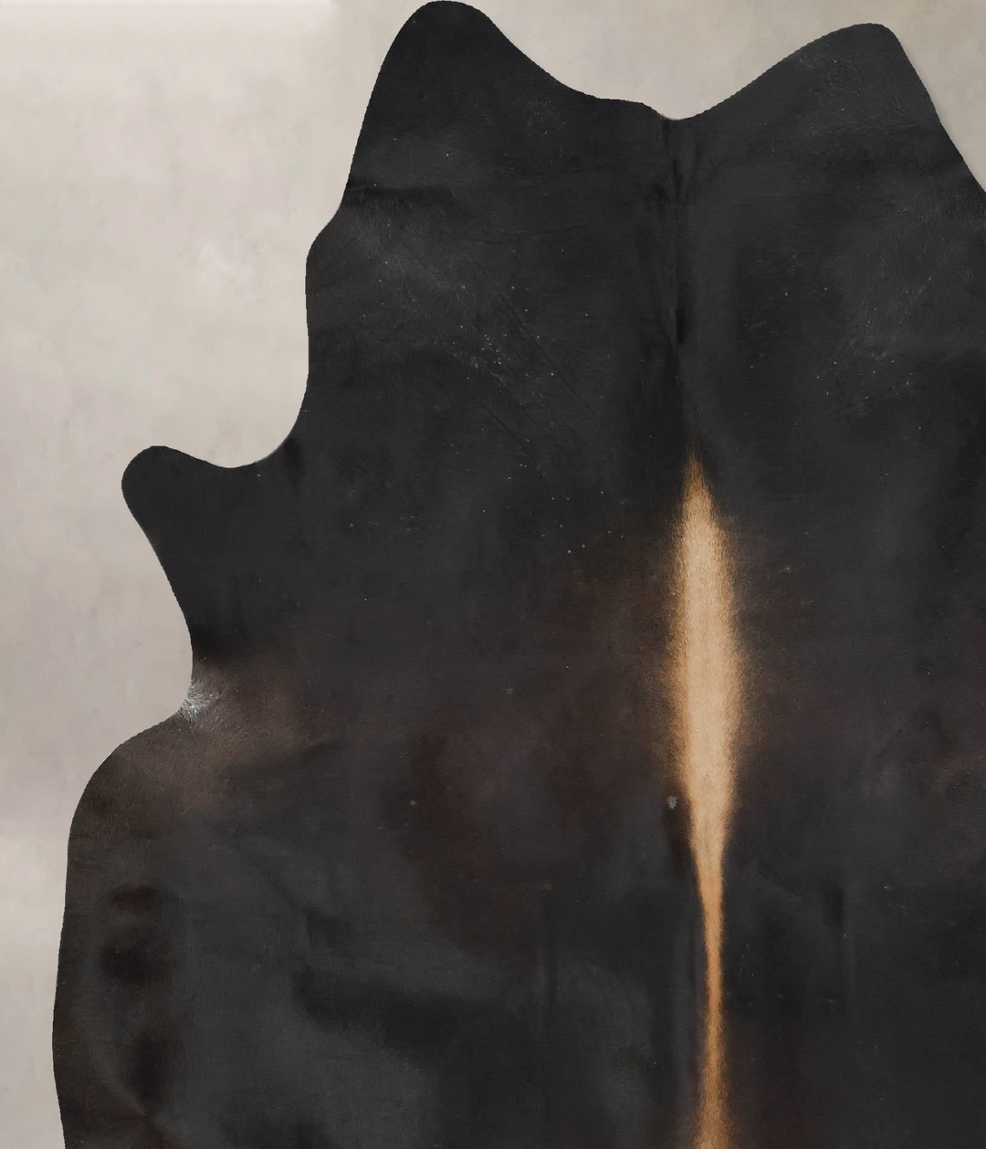 Chocolate X-Large Brazilian Cowhide Rug 7'2"H x 6'4"W #B17666 by Hudso