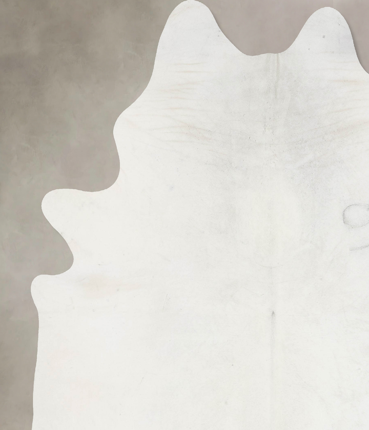 Light Grey XX-Large Brazilian Cowhide Rug 8'8"H x 7'1"W #B17667 by Hudson Hides
