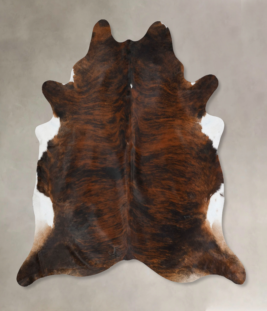 Dark Brindle XX-Large Brazilian Cowhide Rug 9'3"H x 8'3"W #B17671 by Hudson Hides