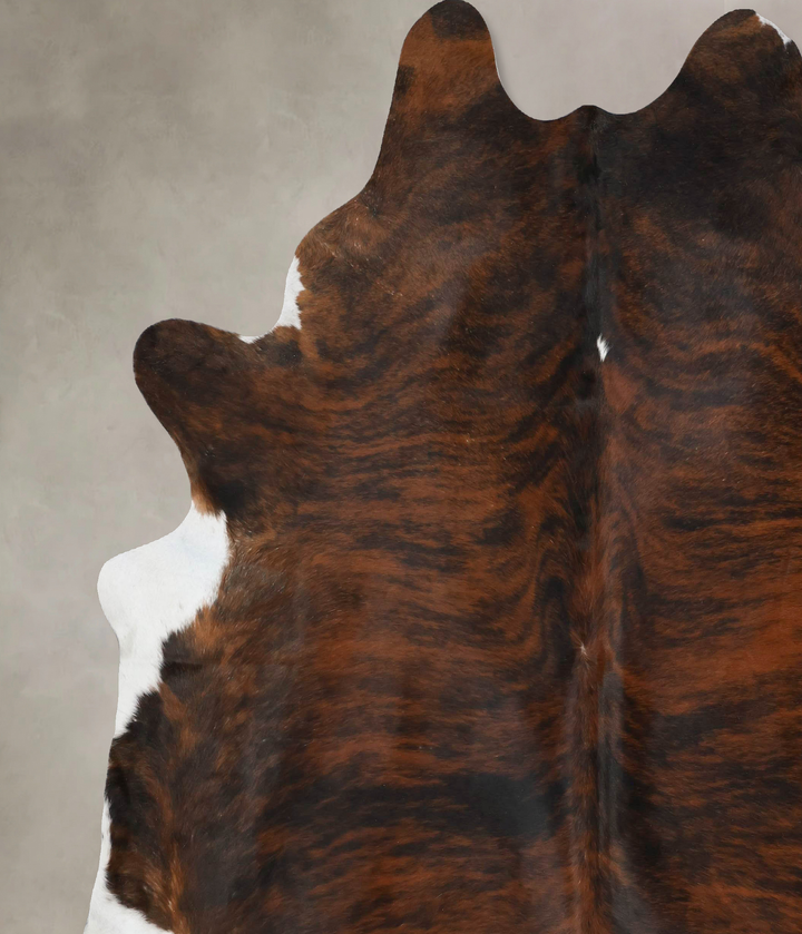 Dark Brindle XX-Large Brazilian Cowhide Rug 9'3"H x 8'3"W #B17671 by Hudson Hides