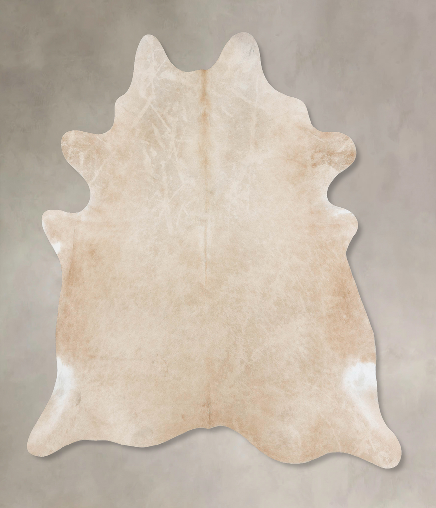 Palomino XX-Large Brazilian Cowhide Rug 7'8"H x 6'7"W #B17683 by Hudson Hides
