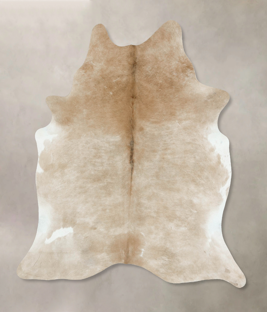 Palomino Large Brazilian Cowhide Rug 6'7"H x 5'7"W #B17711 by Hudson Hides