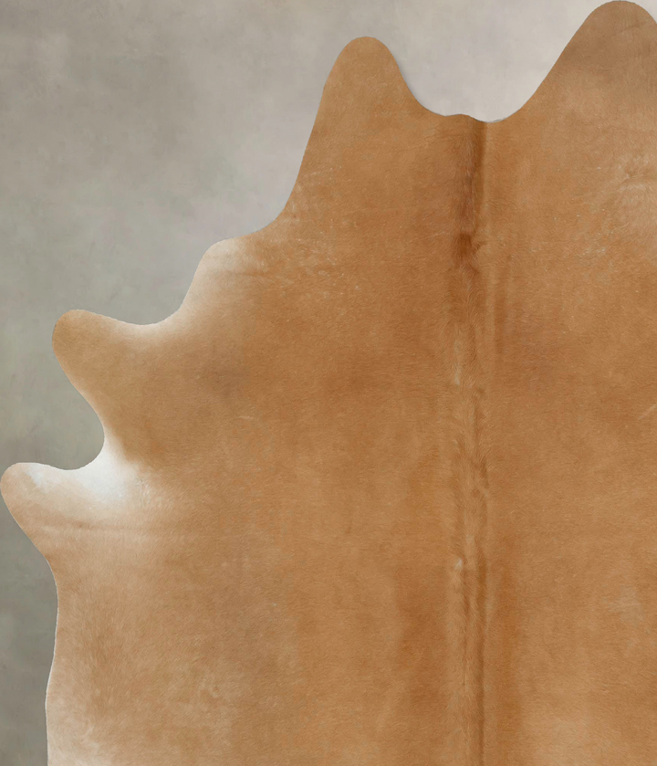 Beige XX-Large Brazilian Cowhide Rug 8'0"H x 6'8"W #B17723 by Hudson Hides