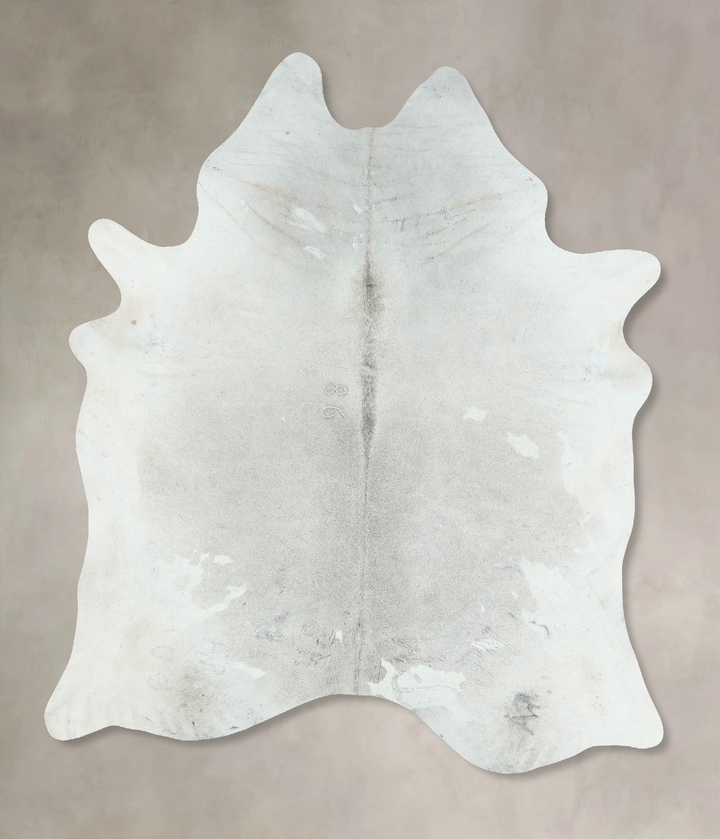 Light Grey XX-Large Brazilian Cowhide Rug 8'3"H x 6'3"W #B17733 by Hudson Hides