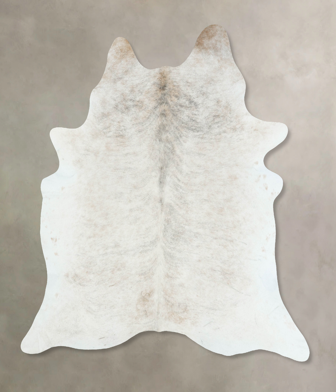 Grey Brindle XX-Large Brazilian Cowhide Rug 8'6"H x 6'10"W #B17737 by 
