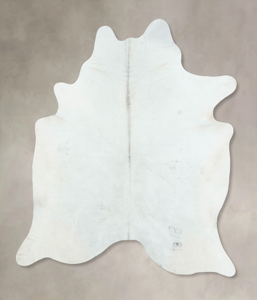 Light Grey XX-Large Brazilian Cowhide Rug 8'7"H x 7'3"W #B17738 by Hudson Hides