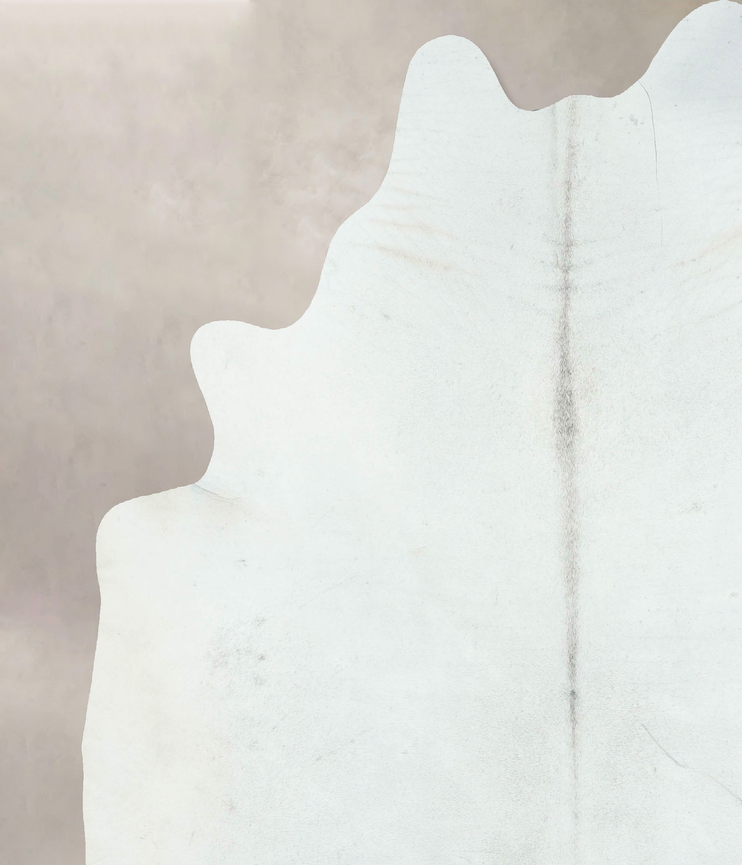 Light Grey XX-Large Brazilian Cowhide Rug 8'7"H x 7'3"W #B17738 by Hud