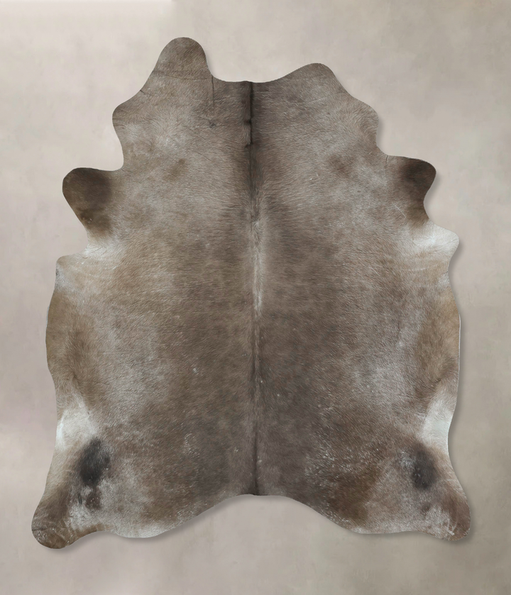 Taupe X-Large Brazilian Cowhide Rug 7'9"H x 6'0"W #B17757 by Hudson Hides