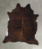 Dark Brindle XX-Large Brazilian Cowhide Rug 8'6