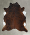 Dark Brindle XX-Large Brazilian Cowhide Rug 7'7