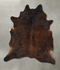 Dark Brindle XX-Large Brazilian Cowhide Rug 8'0