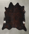 Dark Brindle XX-Large Brazilian Cowhide Rug 7'6