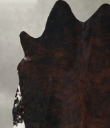 Dark Brindle XX-Large Brazilian Cowhide Rug 7'6"H x 7'4"W #B17785 by Hudson Hides