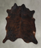Dark Brindle XX-Large Brazilian Cowhide Rug 8'6