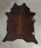 Dark Brindle XX-Large Brazilian Cowhide Rug 8'9