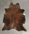 Dark Brindle XX-Large Brazilian Cowhide Rug 8'2