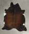 Dark Brindle XX-Large Brazilian Cowhide Rug 7'9