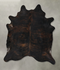 Dark Brindle XX-Large Brazilian Cowhide Rug 8'2