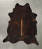 Dark Brindle XX-Large Brazilian Cowhide Rug 8'1