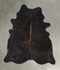 Dark Brindle X-Large Brazilian Cowhide Rug 7'6