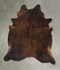 Dark Brindle XX-Large Brazilian Cowhide Rug 7'7