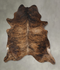 Dark Brindle XX-Large Brazilian Cowhide Rug 8'4