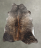 Light Brindle Large Brazilian Cowhide Rug 5'10