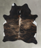 Dark Brindle X-Large Brazilian Cowhide Rug 7'7