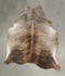 Light Brindle Large Brazilian Cowhide Rug 6'2