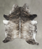 Light Brindle X-Large Brazilian Cowhide Rug 7'7