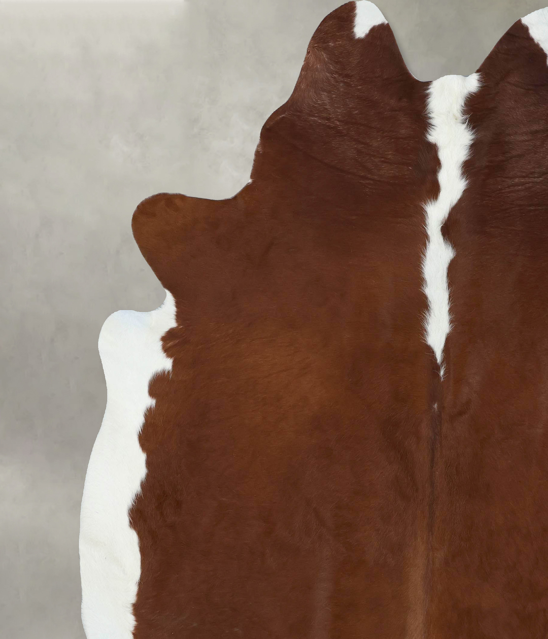 Hereford XX-Large Brazilian Cowhide Rug 8'3"H x 7'2"W #B18003 by Hudso
