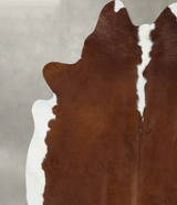 Hereford XX-Large Brazilian Cowhide Rug 8'3"H x 7'2"W #B18003 by Hudson Hides
