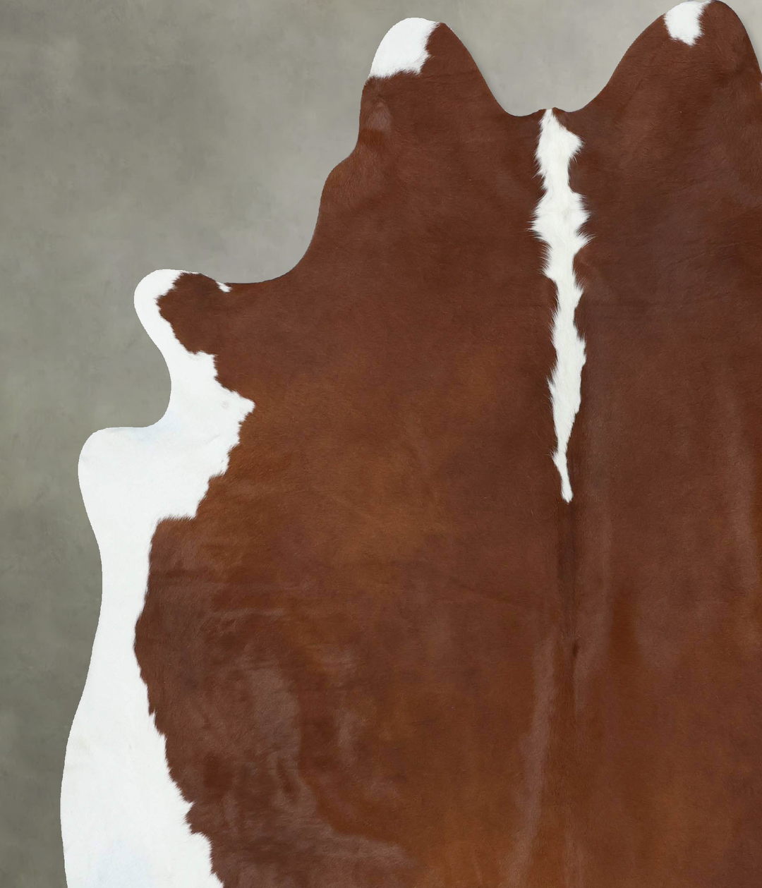 Hereford XX-Large Brazilian Cowhide Rug 8'1"H x 7'0"W #B18006 by Hudso