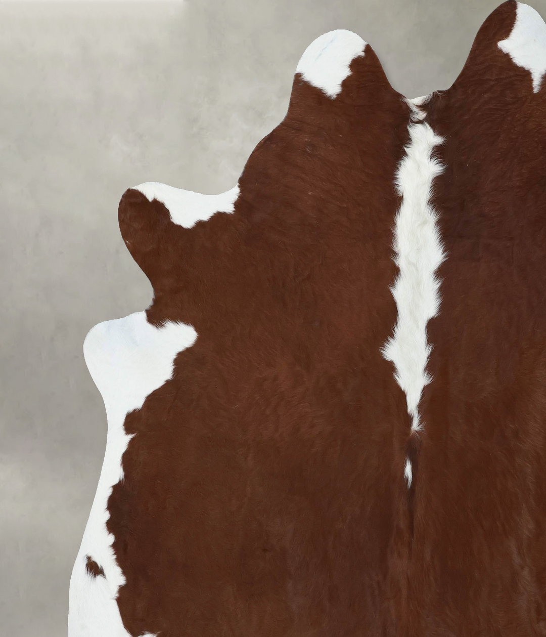 Hereford XX-Large Brazilian Cowhide Rug 8'1"H x 7'5"W #B18016 by Hudso