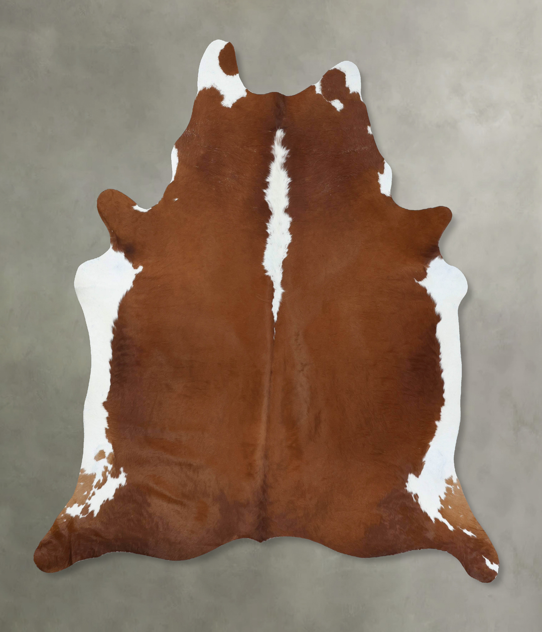 Hereford XX-Large Brazilian Cowhide Rug 8'0"H x 6'10"W #B18022 by Huds
