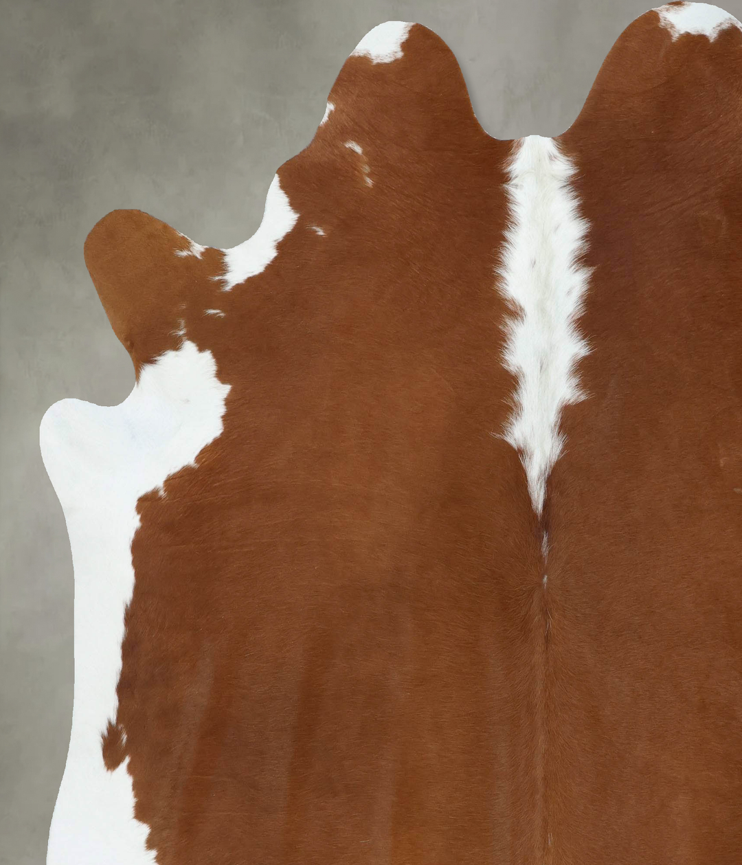Hereford XX-Large Brazilian Cowhide Rug 7'9"H x 6'8"W #B18024 by Hudso