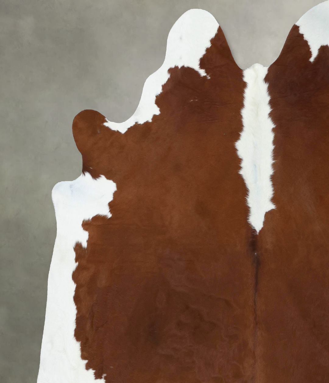 Hereford XX-Large Brazilian Cowhide Rug 7'11"H x 7'8"W #B18025 by Huds